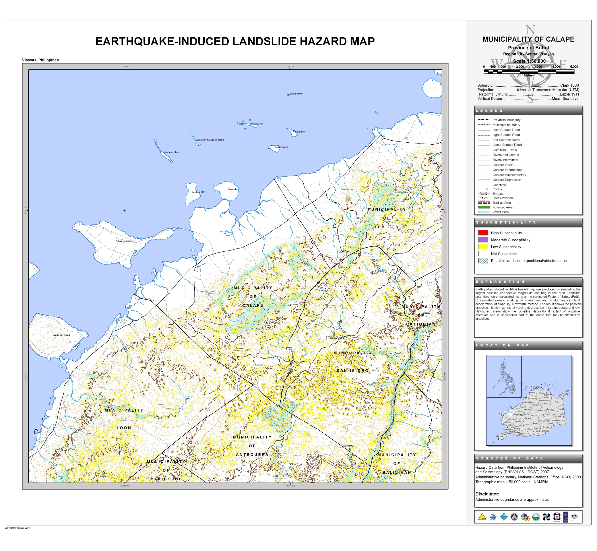 Calape Eartquake-Induced Landslide